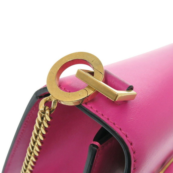 VALENTINO GARAVANI Pink Leather Shoulder Bag - Picture 9 of 10